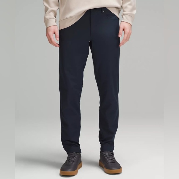 LULULEMON ABC Pant Classic Fit Work Pants Straight Golf in True Navy Men's 34